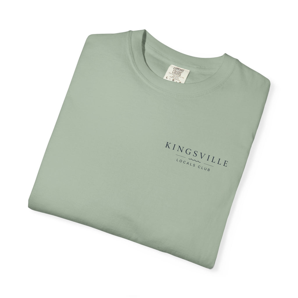 Kingsville Lake Erie Scenic T-Shirt — Adirondack Chairs Beach Graphic