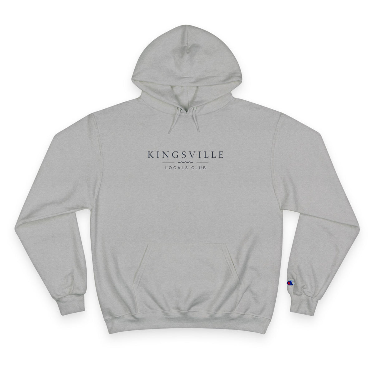 Kingsville Lakefront Hoodie — 'Lake Erie' Scenic Champion Hooded Sweatshirt