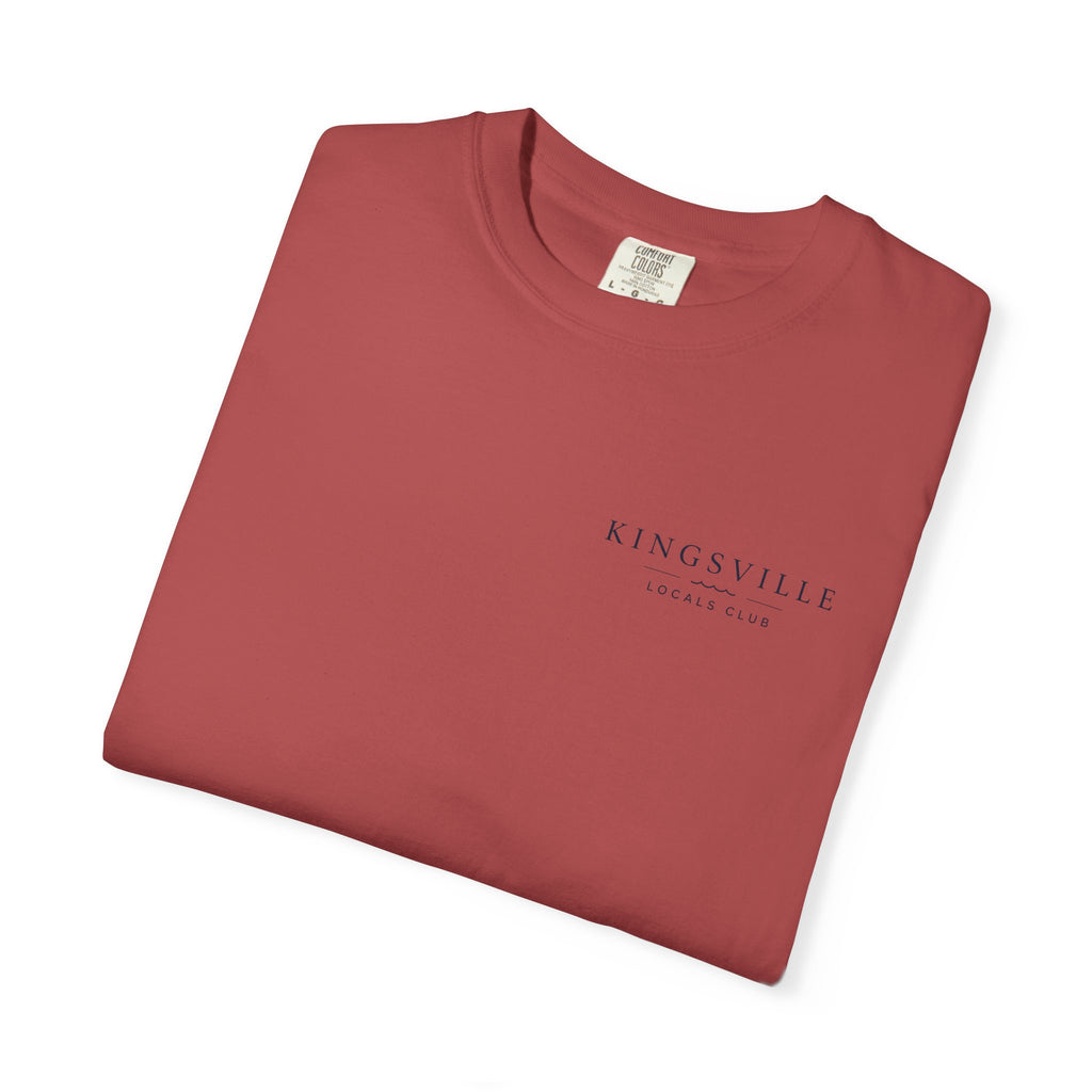 Kingsville Lake Erie Scenic T-Shirt — Adirondack Chairs Beach Graphic