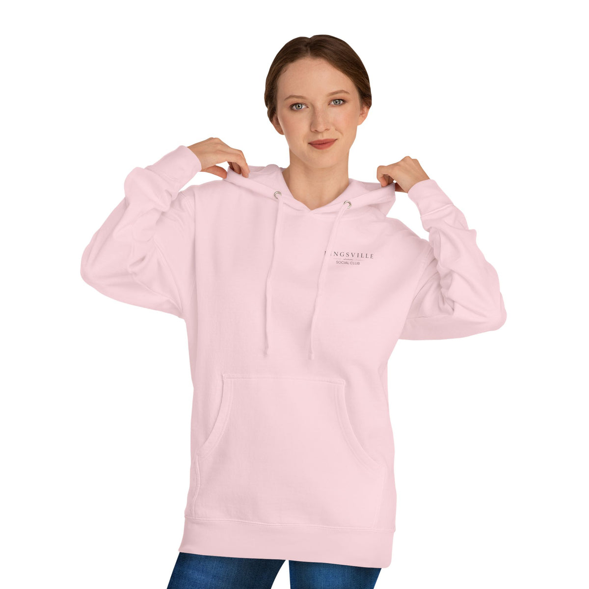 Kingsville Bicycle Hoodie — "Small Town Life" Cozy Pullover