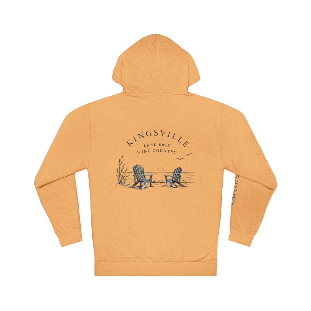 Kingsville Lake Life Hoodie — Adirondack Chairs Scenic Pullover