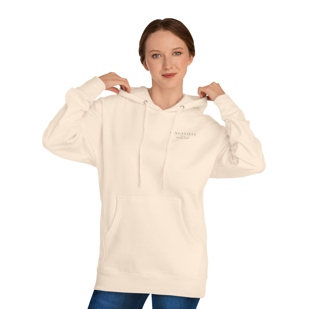 Kingsville Bicycle Hoodie — "Small Town Life" Cozy Pullover