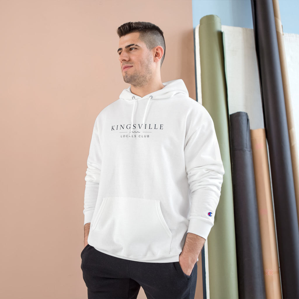 Kingsville Lakefront Hoodie — 'Lake Erie' Scenic Champion Hooded Sweatshirt