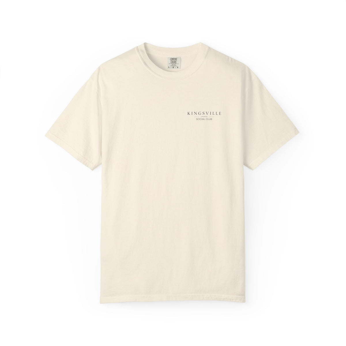 Kingsville Bicycle Floral Tee — "small town life" Graphic T-Shirt