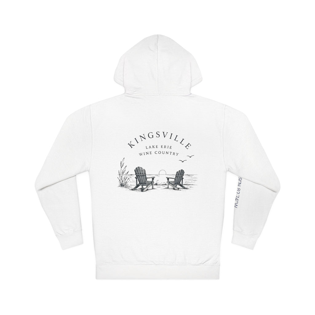 Kingsville Lake Life Hoodie — Adirondack Chairs Scenic Pullover