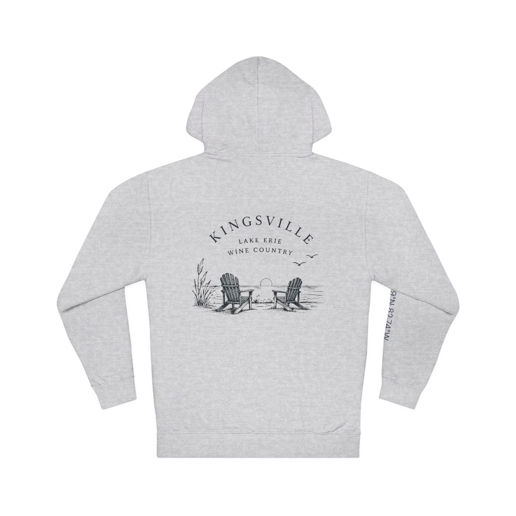 Kingsville Lake Life Hoodie — Adirondack Chairs Scenic Pullover