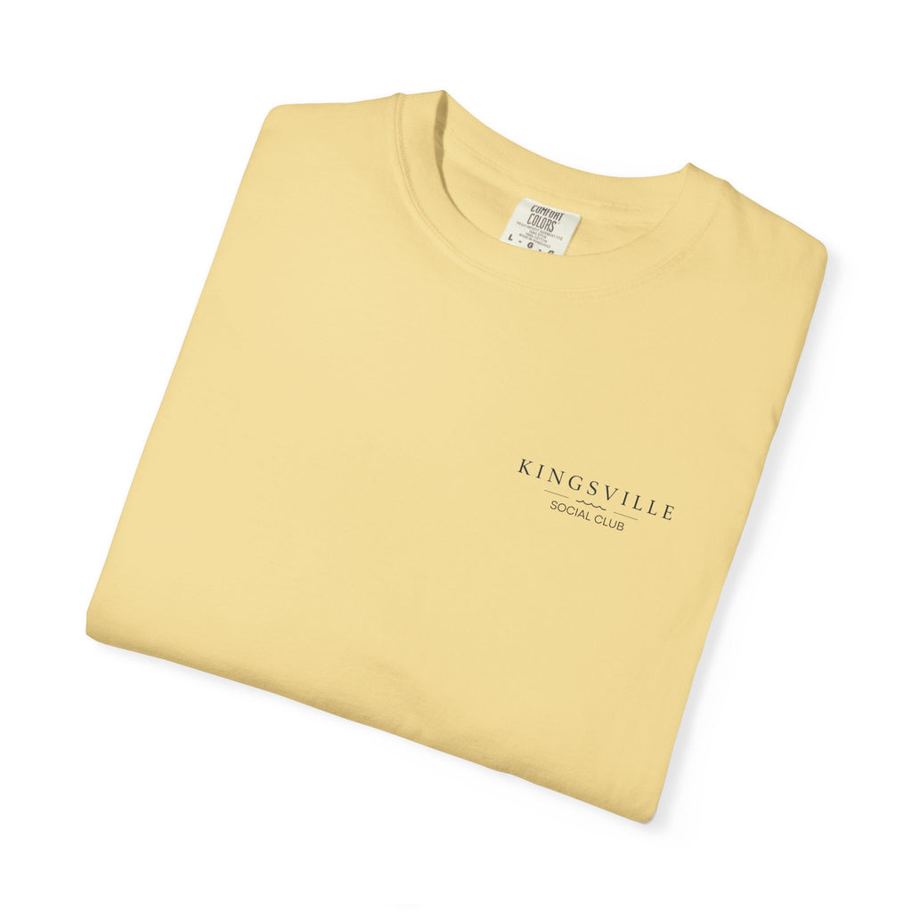 Kingsville Bicycle Floral Tee — "small town life" Graphic T-Shirt