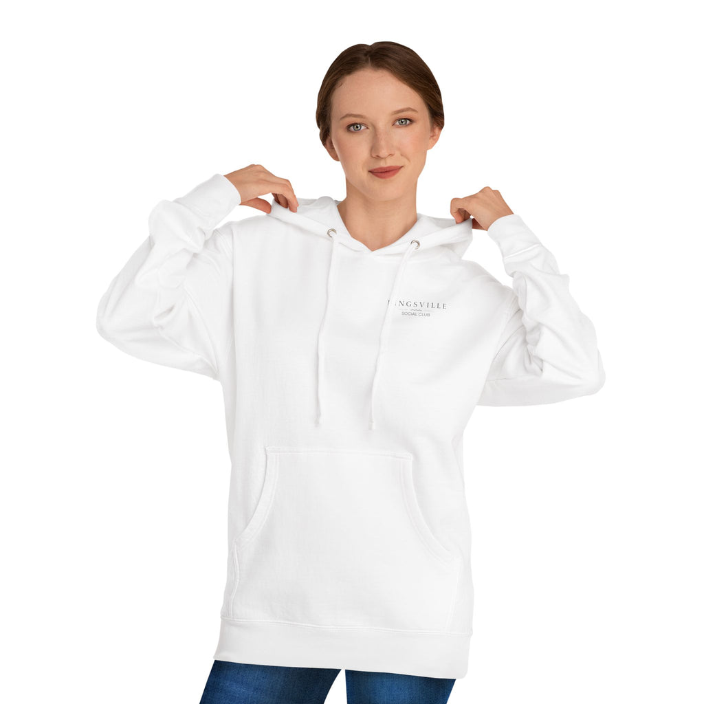 Kingsville Bicycle Hoodie — "Small Town Life" Cozy Pullover