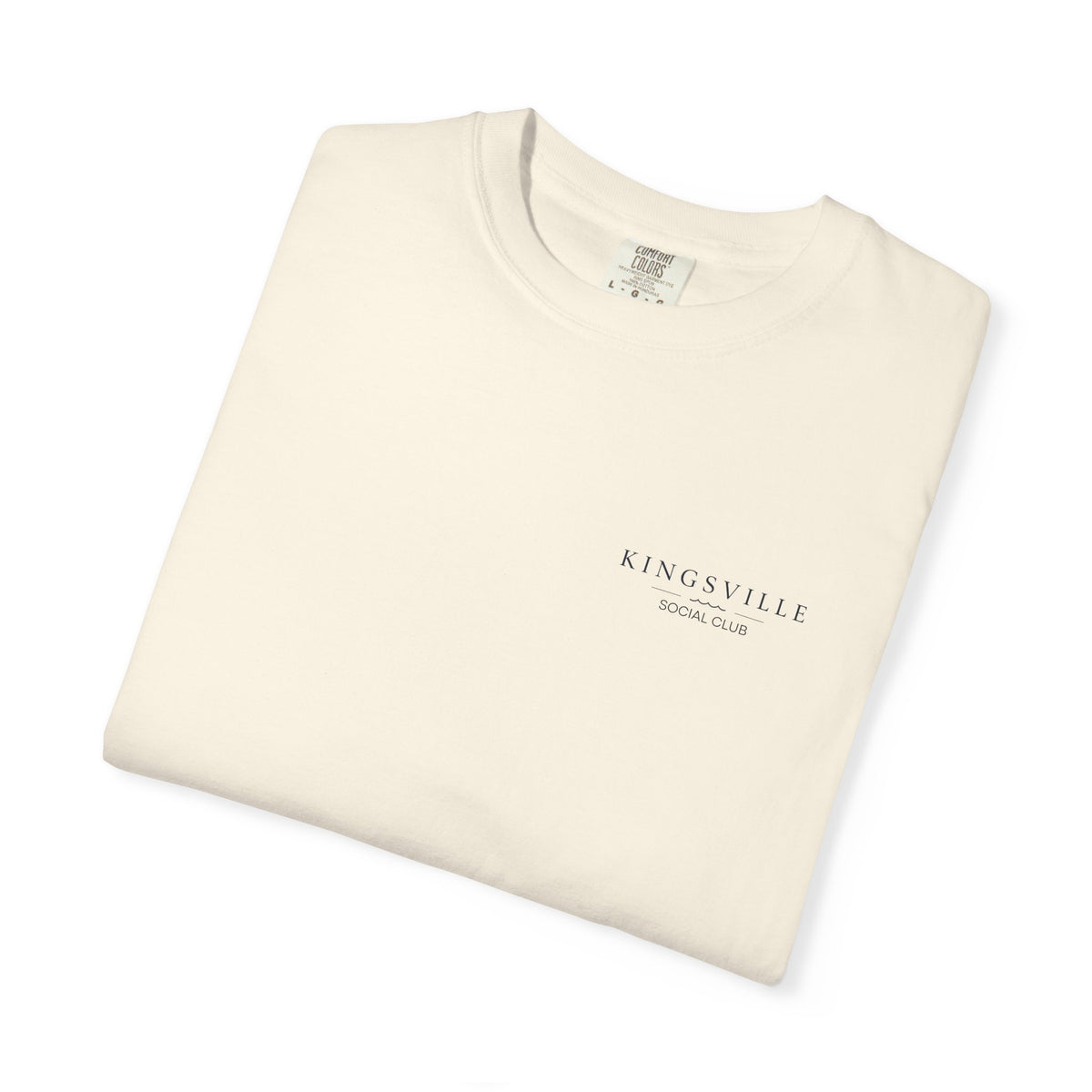 Kingsville Bicycle Floral Tee — "small town life" Graphic T-Shirt