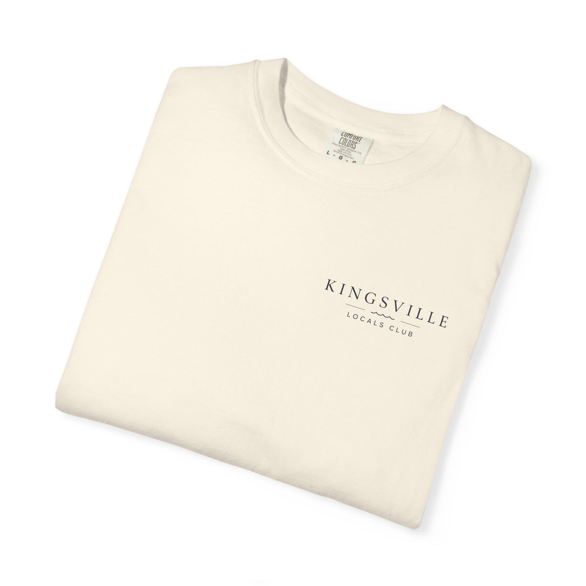 Kingsville Lake Erie Scenic T-Shirt — Adirondack Chairs Beach Graphic