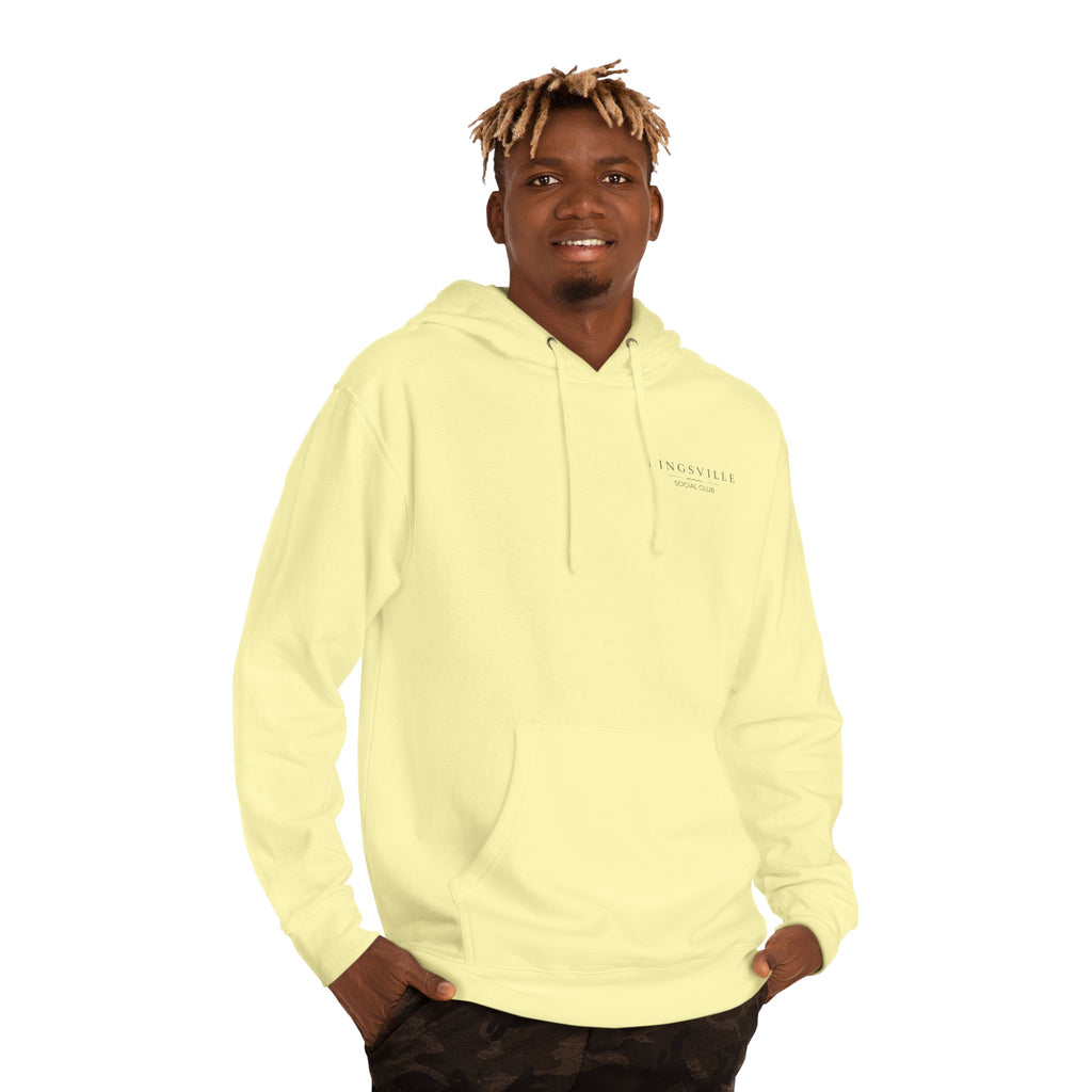 Kingsville Bicycle Hoodie — "Small Town Life" Cozy Pullover