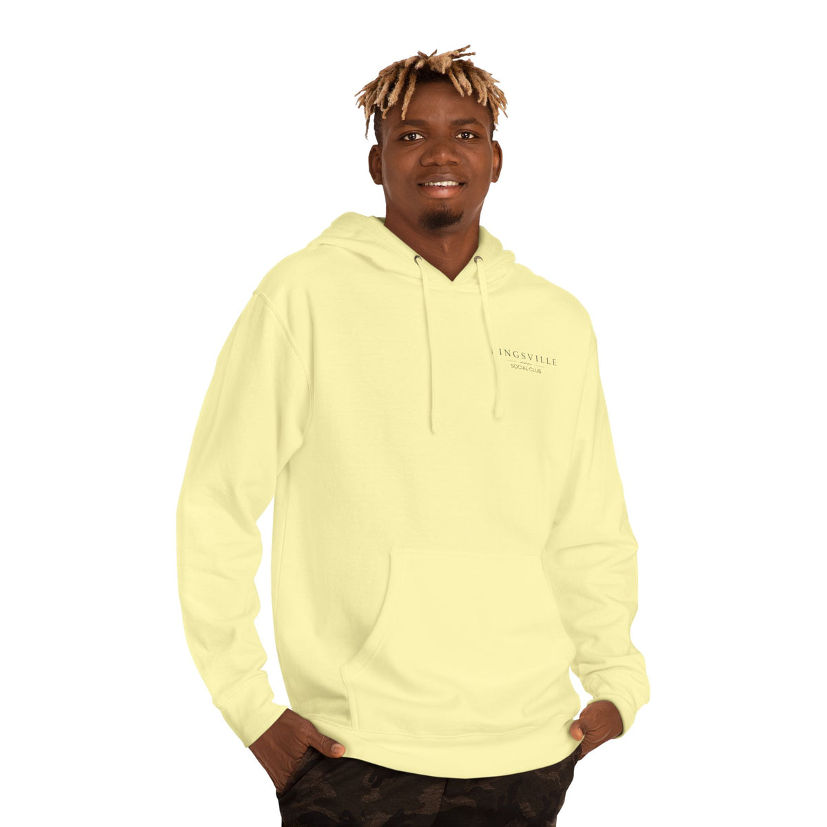 Kingsville Bicycle Hoodie — "Small Town Life" Cozy Pullover
