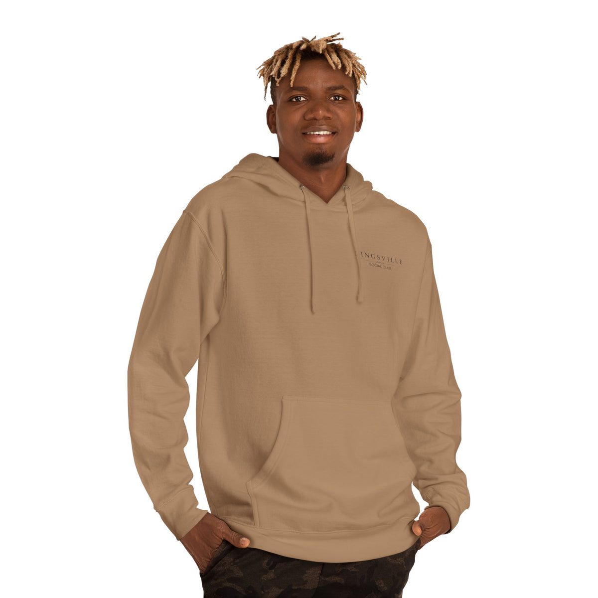 Kingsville Bicycle Hoodie — "Small Town Life" Cozy Pullover