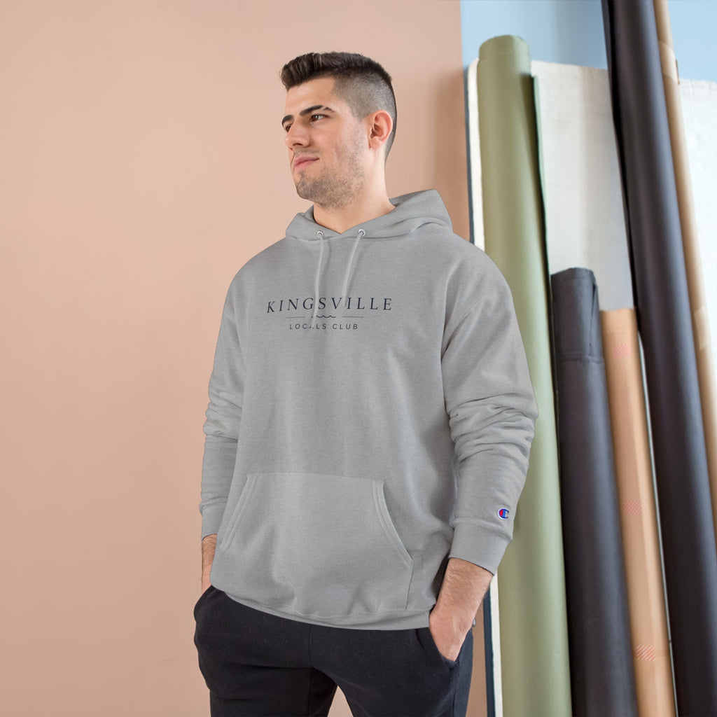 Kingsville Lakefront Hoodie — 'Lake Erie' Scenic Champion Hooded Sweatshirt