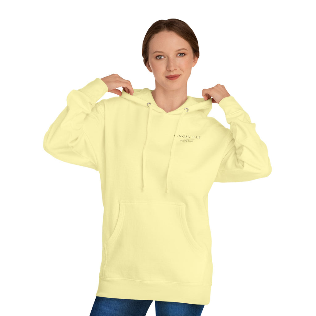 Kingsville Bicycle Hoodie — "Small Town Life" Cozy Pullover