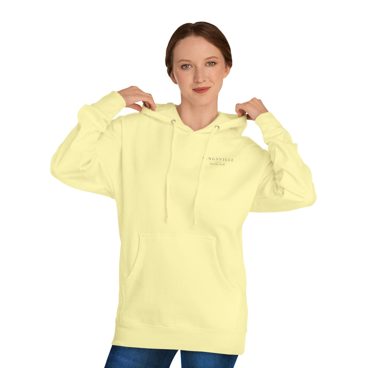 Kingsville Bicycle Hoodie — "Small Town Life" Cozy Pullover