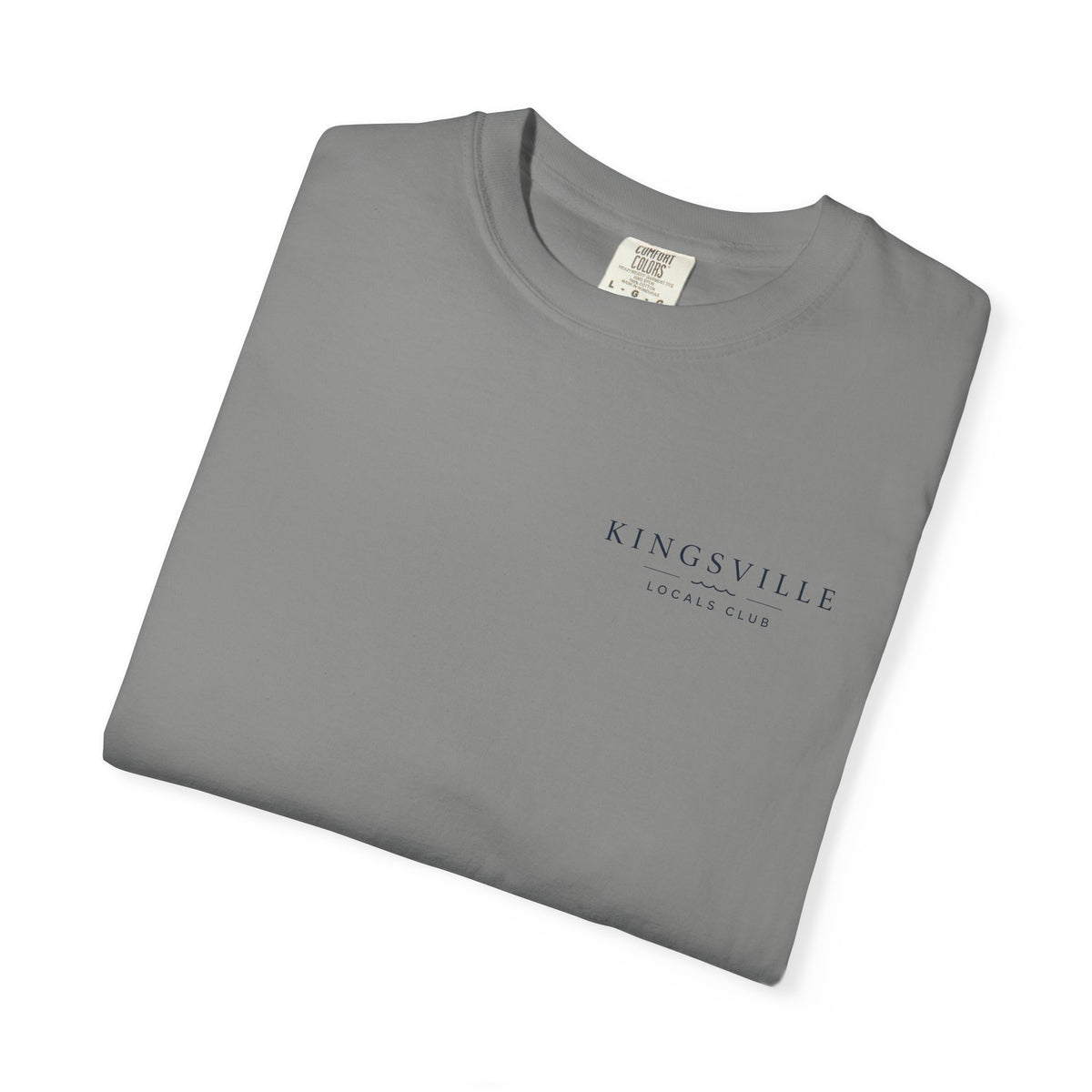 Kingsville Lake Erie Scenic T-Shirt — Adirondack Chairs Beach Graphic