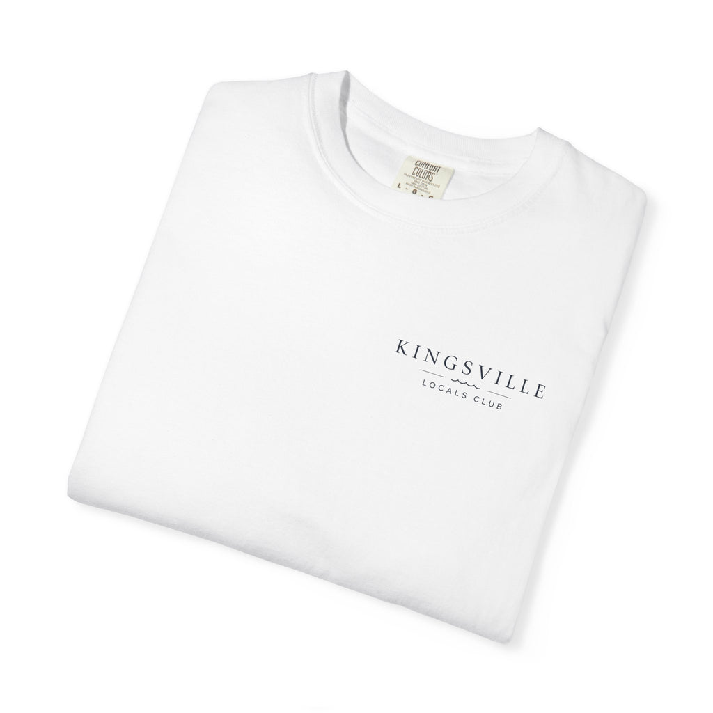 Kingsville Lake Erie Scenic T-Shirt — Adirondack Chairs Beach Graphic