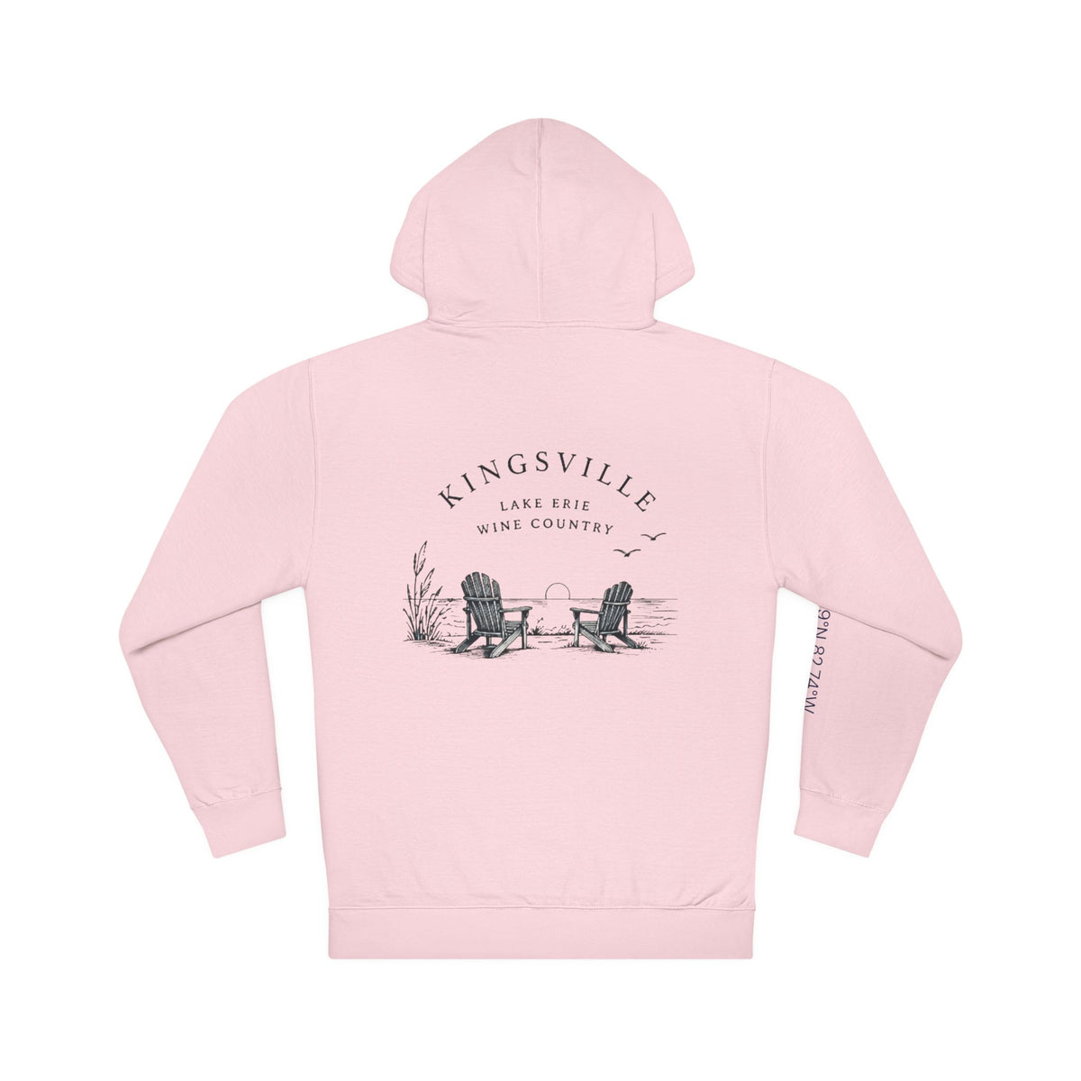 Kingsville Lake Life Hoodie — Adirondack Chairs Scenic Pullover