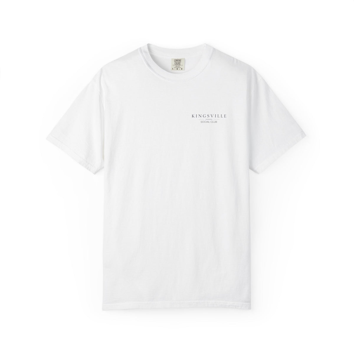 Kingsville Bicycle Floral Tee — "small town life" Graphic T-Shirt