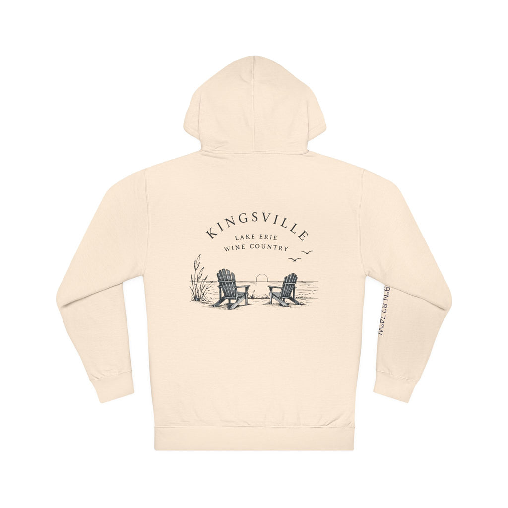 Kingsville Lake Life Hoodie — Adirondack Chairs Scenic Pullover