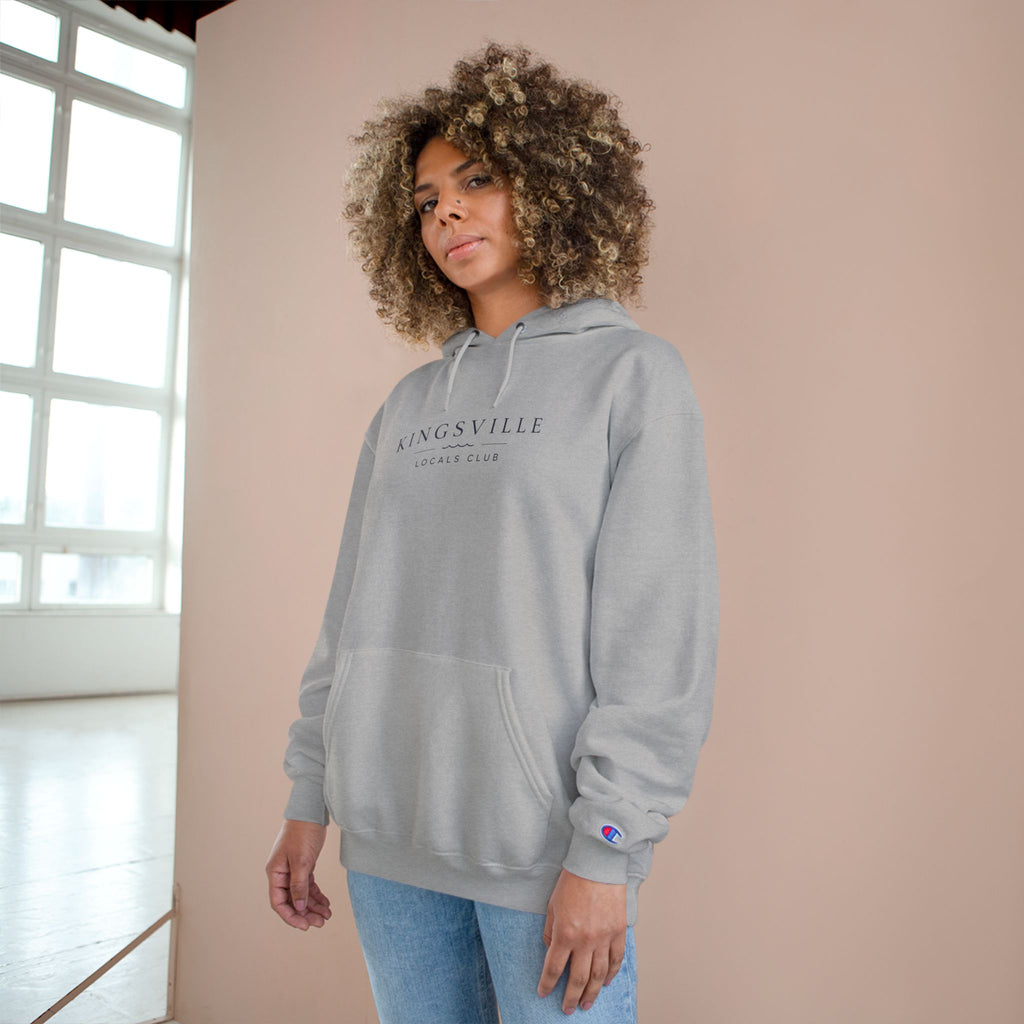Kingsville Lakefront Hoodie — 'Lake Erie' Scenic Champion Hooded Sweatshirt