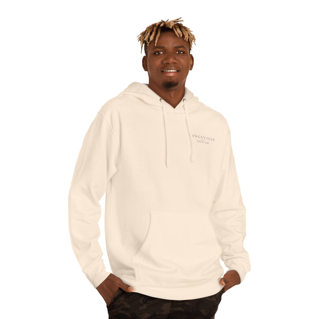 Kingsville Bicycle Hoodie — "Small Town Life" Cozy Pullover