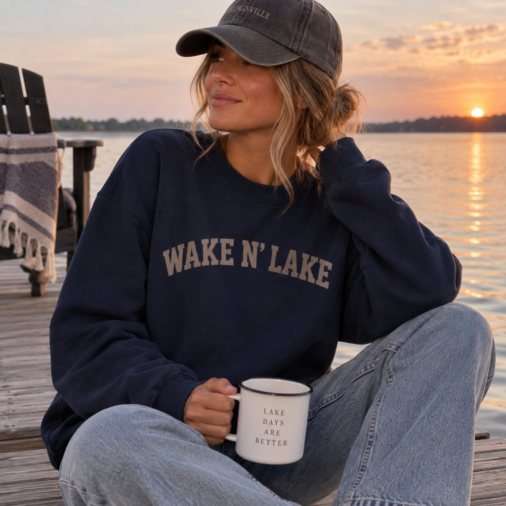 Wake N’ Lake Crewneck